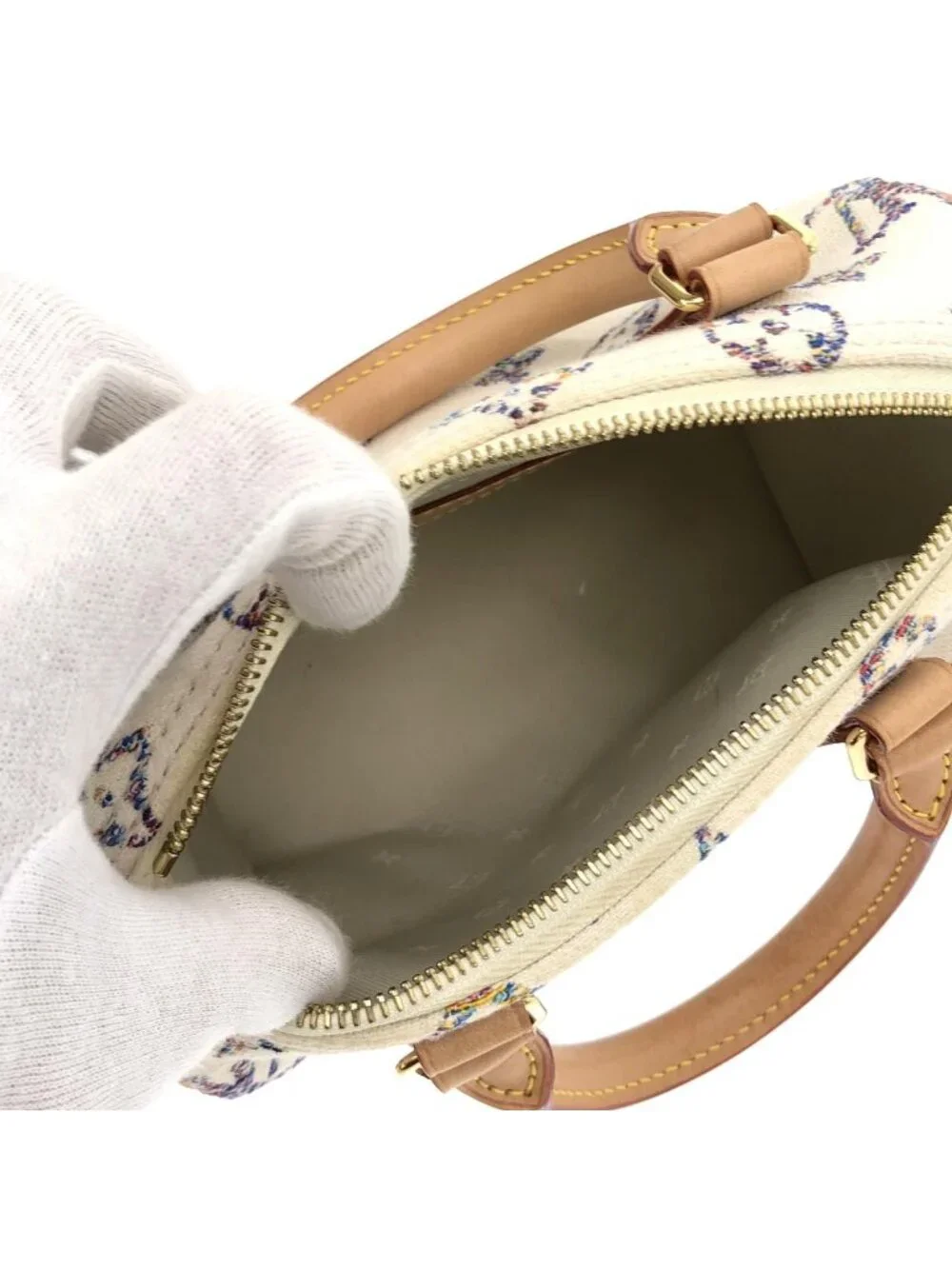Louis Vuitton Tweed Monogram Multicolor Speedy Bandouliere 20 Boston Bag